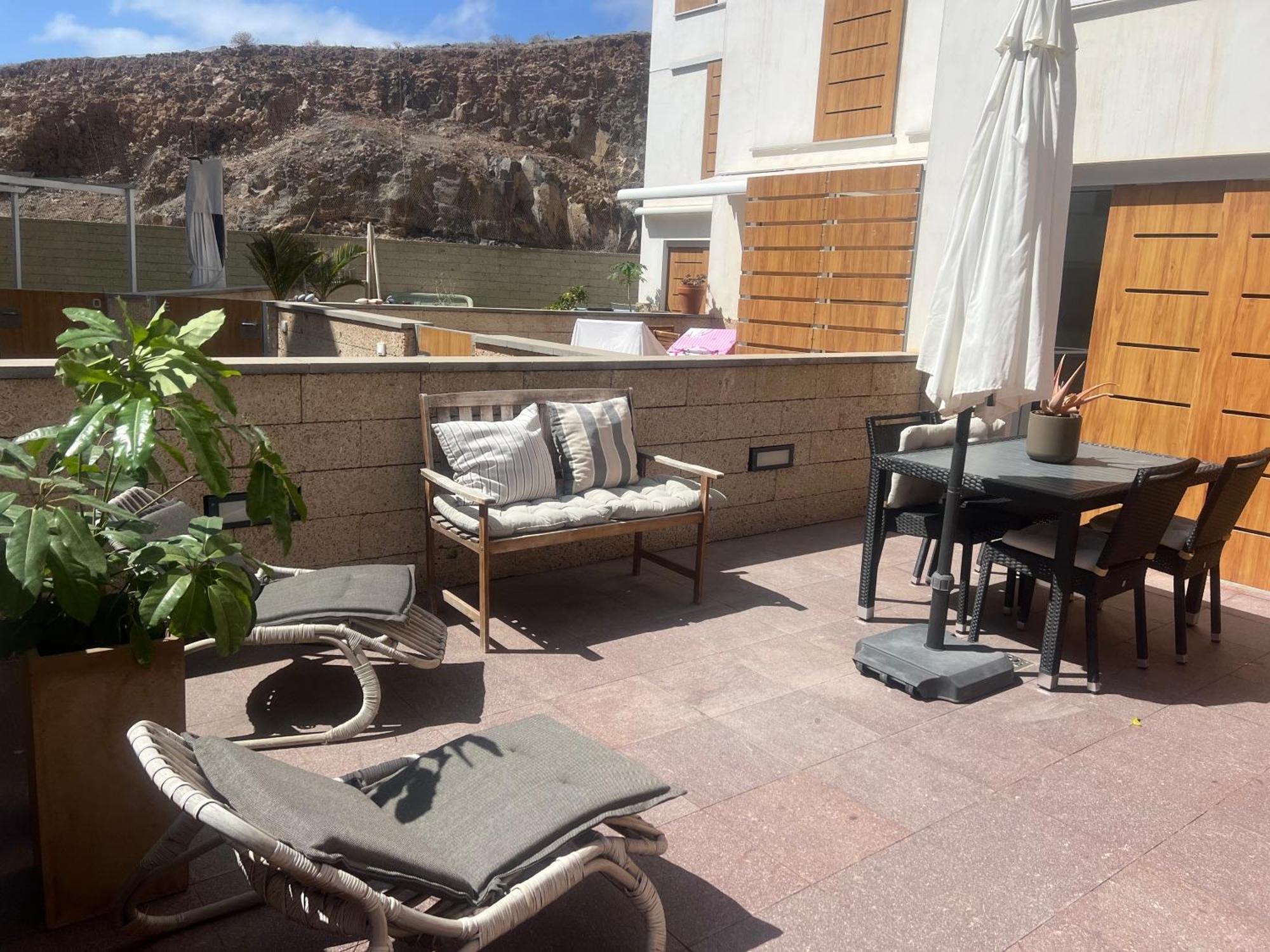 Amazing Duplex On The Beach El Medano  Bagian luar foto