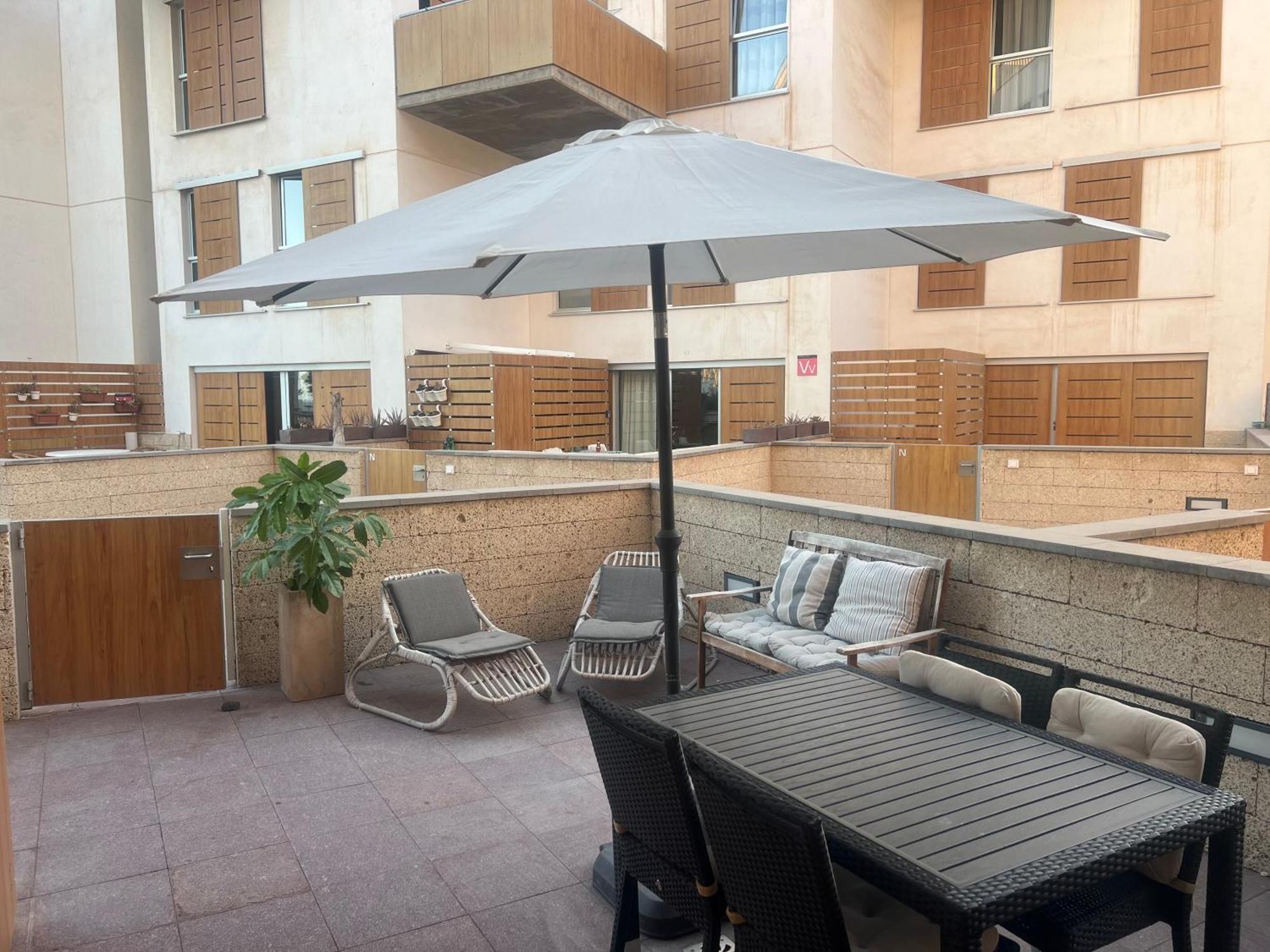 Amazing Duplex On The Beach El Medano  Bagian luar foto